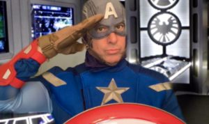 Hire Captain America for a Birthday Party